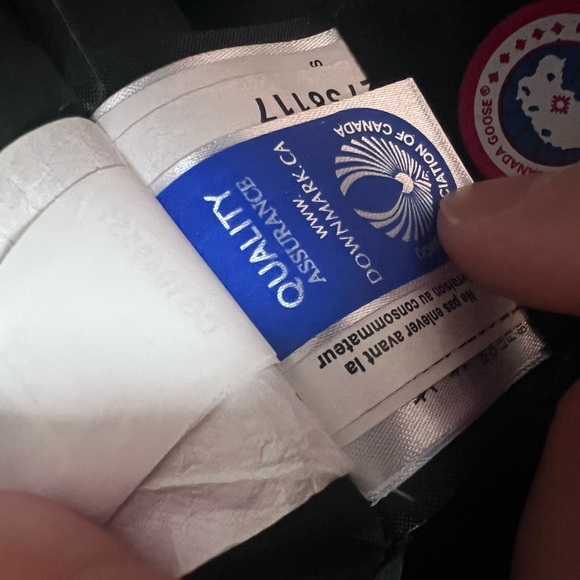 Mens Canada Goose Expedition Jacket in Cream, Size M - Picture 4 of 6